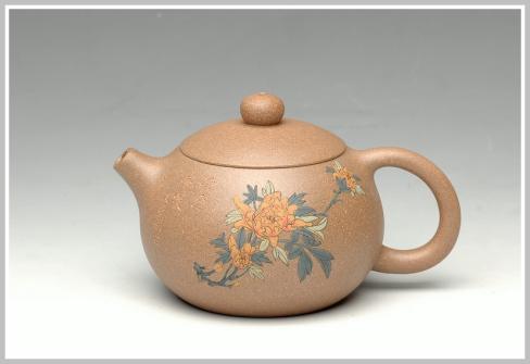 王余平紫砂壶 段泥西施 原矿段泥