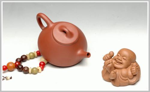 曲峰紫砂壶 功夫茶必备实用佳品 小子冶石瓢120cc 原矿清水泥