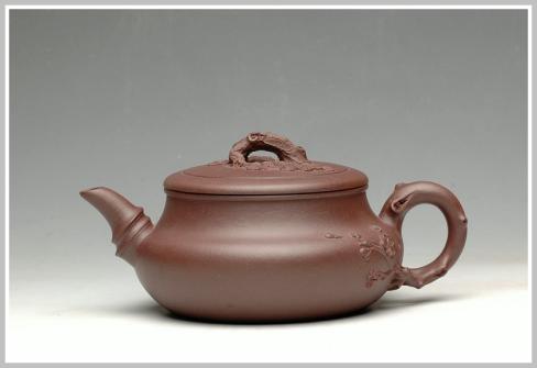 单志萍紫砂壶 优雅之作 紫泥清香 原矿紫泥