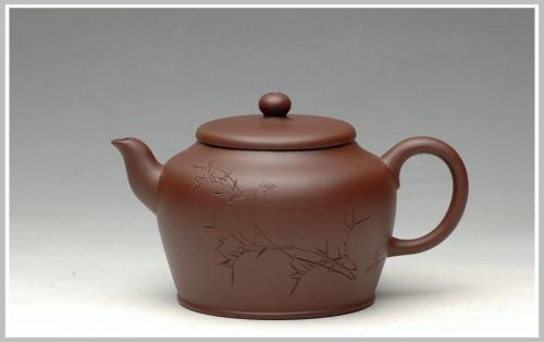 钱伟刚紫砂壶 灵秀实用  小宫灯 原矿紫泥