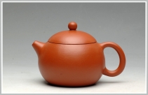 紫砂壶图片：紫砂爱好者必入之全手倒把西施 优质好朱泥 - 美壶网