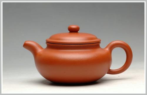 盛益明紫砂壶 秋收美壶 实用佳品 杀铁利器 赵庄朱泥 全手小仿古 原矿朱泥