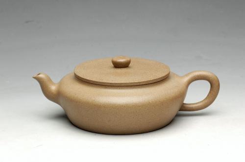 王余平紫砂壶 漂亮的本山段 养如玉 适合绿茶  全手玉璧 本山绿泥