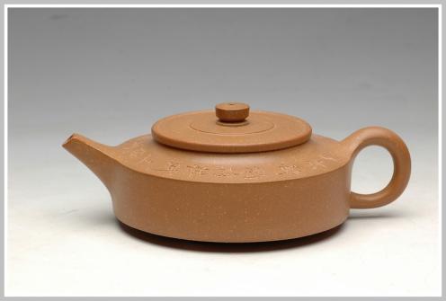 王余平紫砂壶 老味纵横 经典曼生周盘 原矿段泥