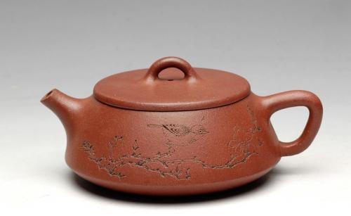 王余平紫砂壶 桃花泥 实用佳器 石铫 