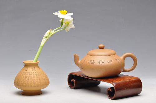 何卫枫紫砂壶 邱玉林大师装饰 古拙之风 把玩精品 全手扁梨2 实用收藏 原矿段泥