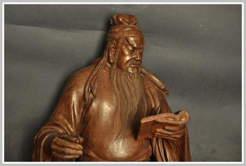 王健紫砂壶 孤品 精品 文关公 仁和贵气 满腹经纶 文武财神 原矿清水泥