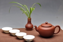 紫砂壶图片：爱恋说 一心如意 全手精品 温柔君子 高难度 - 美壶网