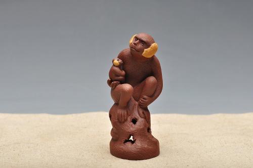 美壶定制紫砂壶 母子情深 精品茶宠 