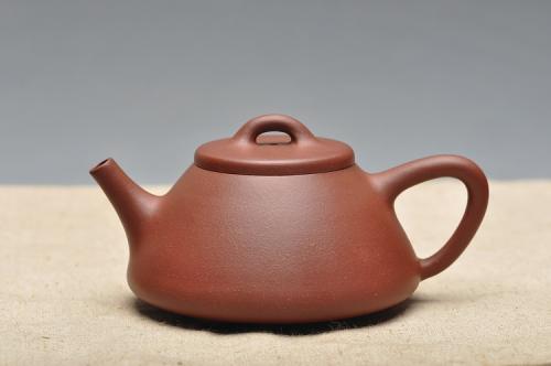 顾小英紫砂壶 石瓢主义 舒展文气 优质底槽青 全手子冶石瓢 原矿底槽清