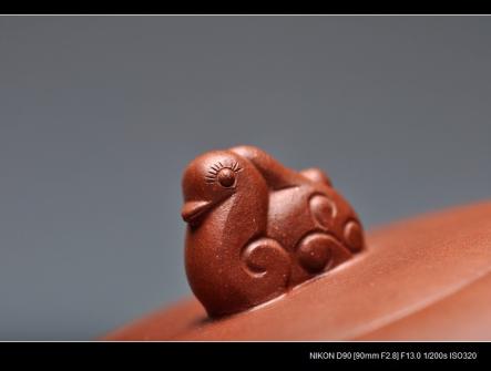 于洪霞紫砂壶 亲情无限 全手青云 仅此一件 不接受定制 原矿清水泥