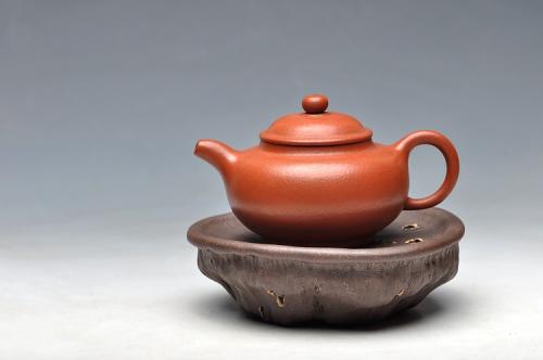 美壶定制紫砂壶 莲心壶托 杯托 雅致好玩 原矿紫泥