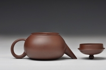 紫砂壶图片：玩的有木有‘水平’o(∩_∩)o  薄胎 型正 - 美壶网