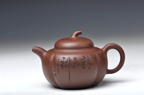 张云熙紫砂壶 饱满可爱 瓜壶 精气神 送礼佳品 原矿紫泥