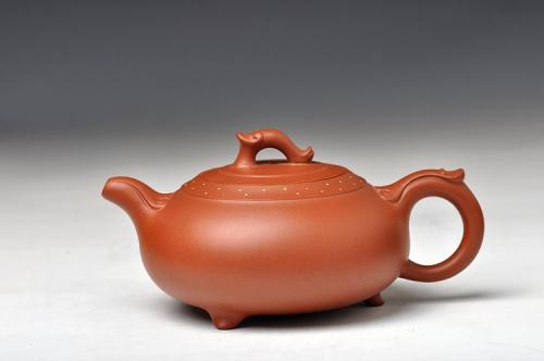 顾小英紫砂壶 龙头如意 线条流畅 送礼自用 原矿清水泥