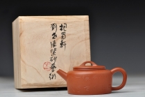 紫砂壶图片：古韵悠悠 全手汉瓦 文气十足 - 美壶网