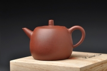 紫砂壶图片：全手剑流井栏 古拙老辣 - 美壶网
