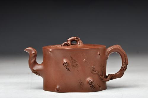 范国华紫砂壶 花器实力派  老辣劲道 铮铮铁骨 精品全手梅桩 原矿紫泥