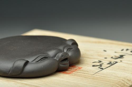 美壶定制紫砂壶 杯托 壶托or茶宠 趣味~ 扁猪 