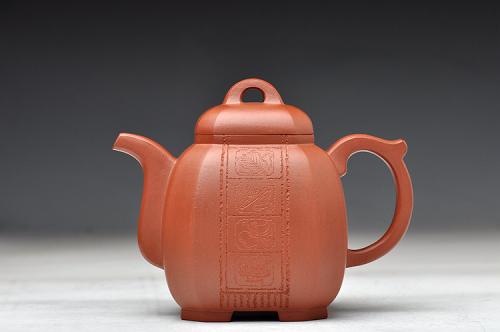 史金妹紫砂壶 史金妹经典代表作 端庄典雅 全手工八仙过海之八方福壶 原矿清水泥