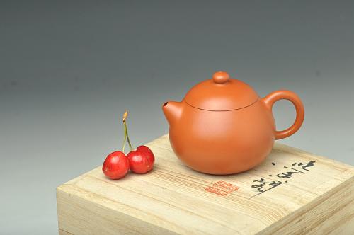 徐亚春紫砂壶 饱满有趣 适合铁观音 全手小品文旦 原矿朱泥