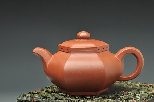 何卫枫紫砂壶 景舟款藏六方 何卫枫全手新作 端庄周正 做工精致 原矿底槽清