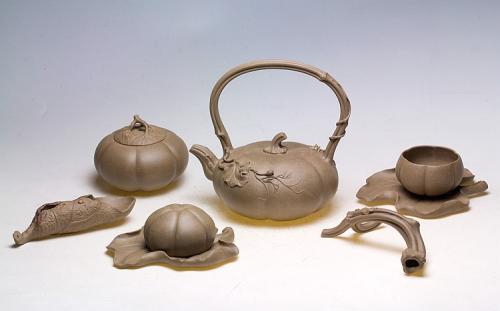 顾正芳紫砂壶 经典重器 全手精品一套 欣赏 