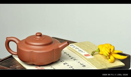 储俊伟紫砂壶 苍劲刚遒 造型端庄大方 储俊伟精心之作 梅花周盘 5号井底槽青 原矿底槽清