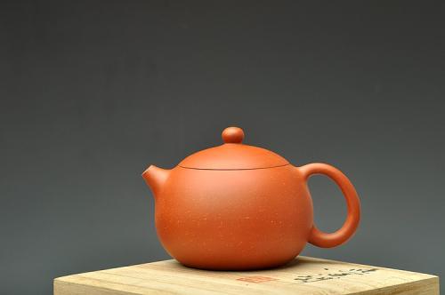 徐亚春紫砂壶 造型周正 端庄大方 全手红泥大西施 原矿红泥