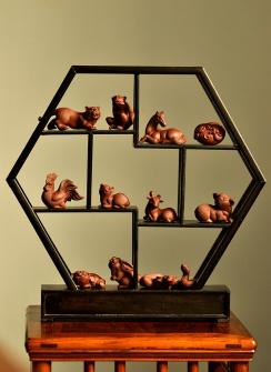 美壶定制紫砂壶 精品拉毛版十二生肖 栩栩如生 做工精细 