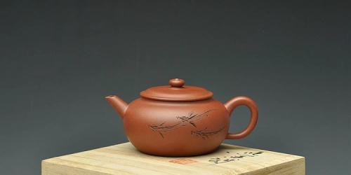 （小）吴杰紫砂壶 陆轶舟装饰 精工 稳重和灵动并存  全手涌泉 原矿底槽清