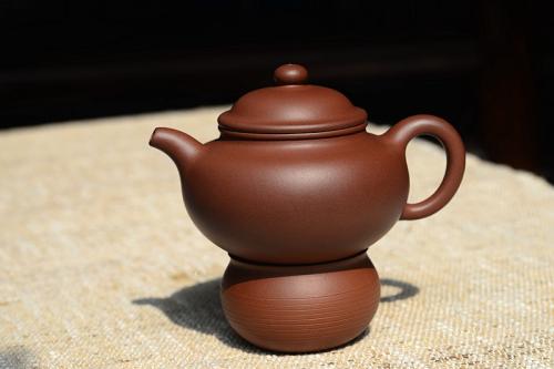 施梦佳紫砂壶 传统实用 全手小掇只 家藏老紫泥 做工精致 原矿紫泥