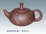 紫砂壶图片：得乐壶 - 美壶网