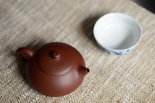 张悦紫砂壶 为茶而生 陈腐极品底槽青 全手小福壶 原矿底槽清