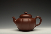 紫砂壶图片：筋囊佳器 端庄大方 清时风度~ 全手春蕾 - 美壶网