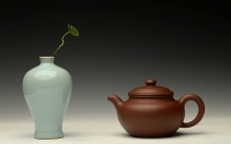 紫砂壶图片：邵春良最新作品 光素柔和 质朴大方 全手莲子 - 美壶网