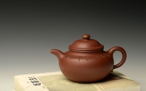 紫砂壶图片：徐家风格 敦厚圆润 全手矮莲子  传统实用 - 美壶网