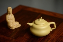 紫砂壶图片：潘小东原创 文气雅致 采意化型 全手禅缘 - 美壶网