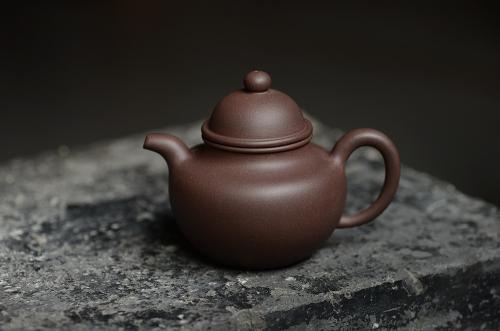 泓渝山房紫砂壶 美壶特惠 原矿紫泥 传统经典 寿珍掇球 原矿紫泥