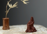 紫砂壶图片：慈悲祥和 坐观音 - 美壶网