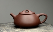 紫砂壶图片：陆轶舟作品 景舟石瓢 相映得趣  文气实用~ - 美壶网