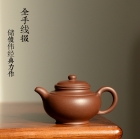 紫砂壶图片：线条优美  经典实用 全手线掇  - 美壶网