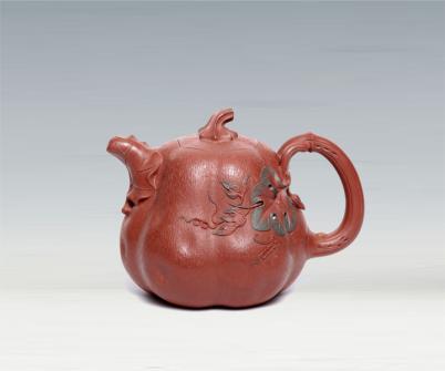 唐六琴紫砂壶 千禧南瓜壶 