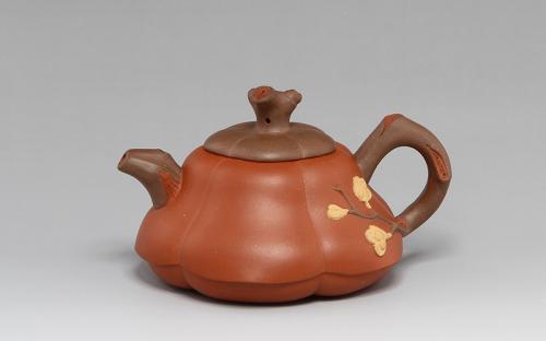 高建芳紫砂壶 梅花壶 