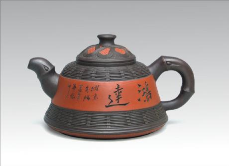 唐六琴紫砂壶 金钟壶 