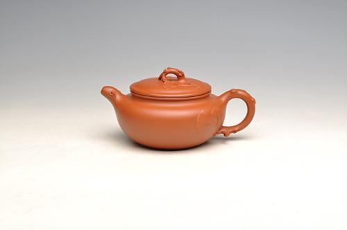 陈焱紫砂壶 仿古情趣 原矿朱泥