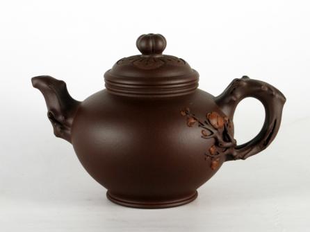 周荣金紫砂壶 报春（争春） 原矿紫泥