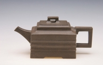 紫砂壶图片：全手工四方玉带 - 美壶网