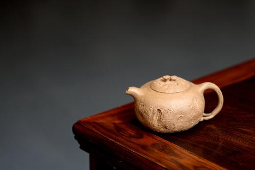 姜建荣(小)紫砂壶 姜建荣全手作品 古朴之味~~~沧桑质感 全手龚春 原矿段泥