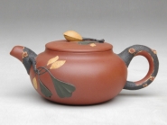 紫砂壶图片：银杏 - 美壶网